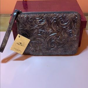 Patricia Nash Tooled Cassini Wristlet Clutch